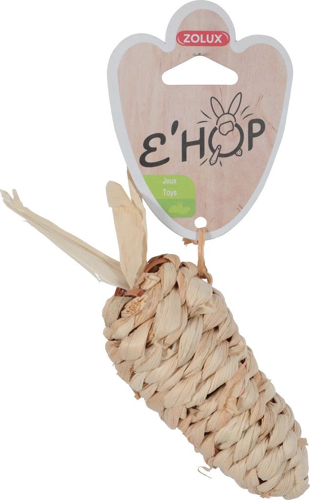 Zolux Zabawka EHOP marchewka z liści kukurydzy