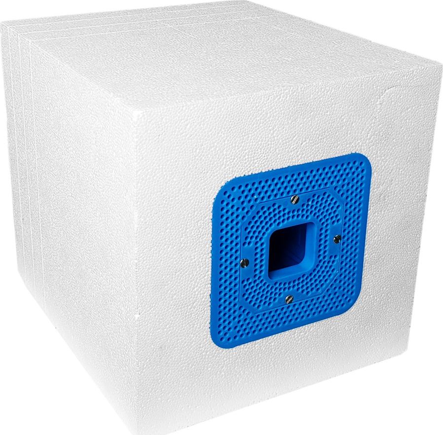 XBS Puszka elektroinstalacyjna z płytą montażową do styropianu Zacisk 8406