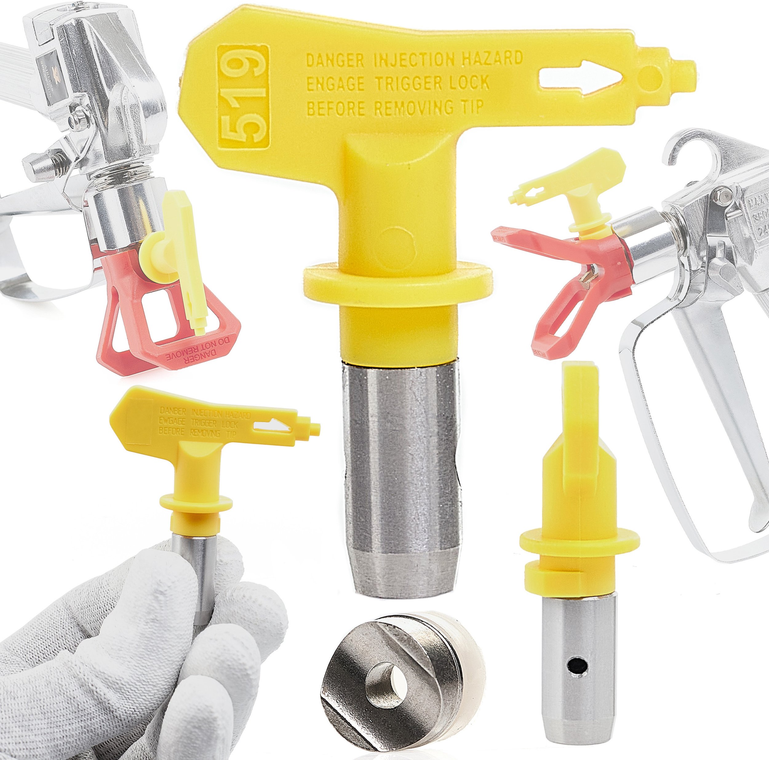 Uniwersalna Dysza do Pistoletu Malarskiego 519 Techrebal Graco Wagner