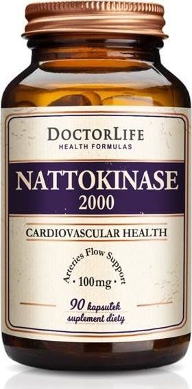 Doctor Life DOCTOR LIFE_Nattokinase 2000 100mg suplement diety 90 kapsułek