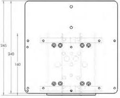 Raytec Adaptor plate (PBC-PSU-ADAP)
