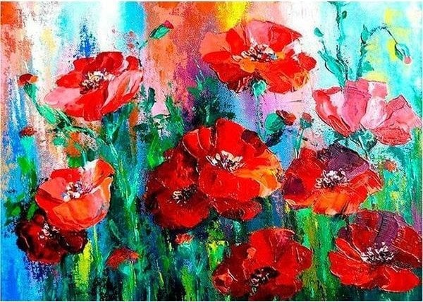 Norimpex Mozaika diamentowa 5D - Maki 40x30cm