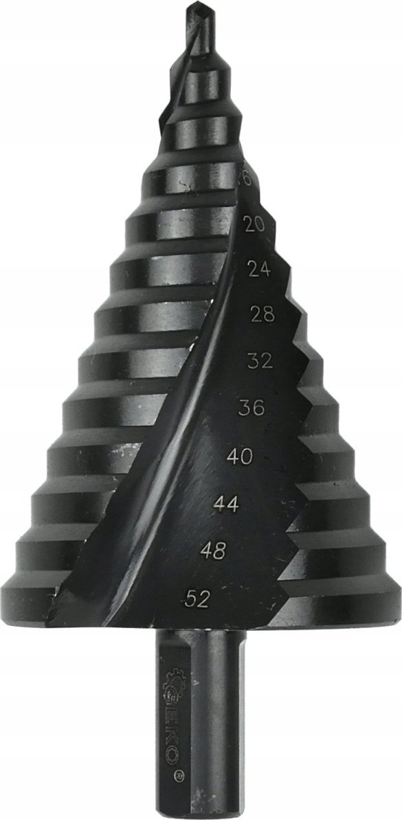 Wiertło Geko Wiertło stopniowe HSS TiAlN 4-52mm długość 82mmm (5/50)