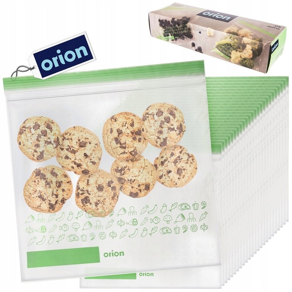 Orion Woreczki strunowe do żywności 25 szt.