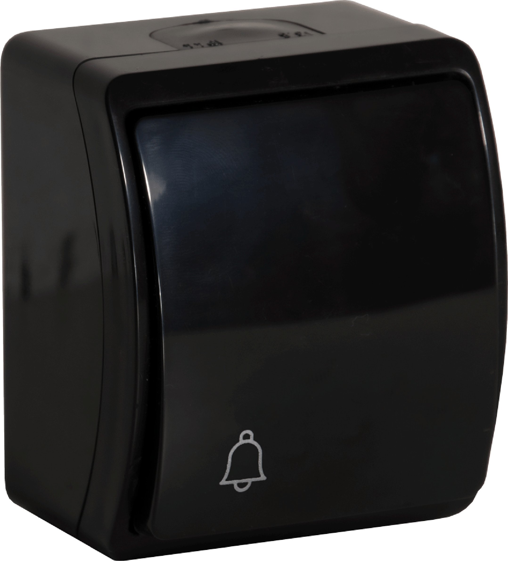 Orno Przycisk dzwonek n/t AQUATIC, IP44, czarny, 10 szt.