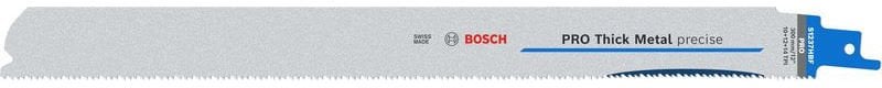 BOSCH BRZESZCZOT DO PIŁY SZABLASTEJ PRO THICK METAL PRECISE S1237HBF 1,1 x 25 x 300mm /5szt.