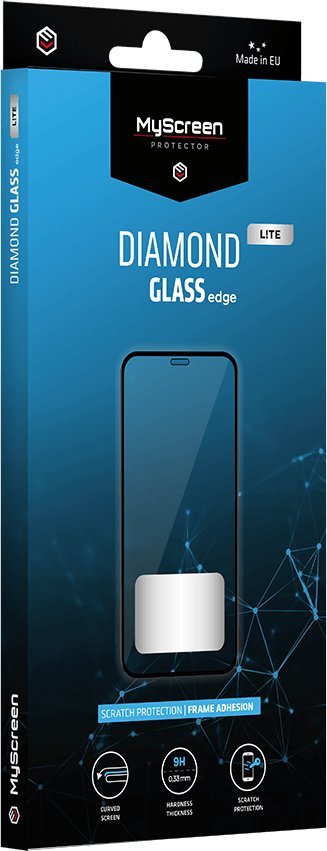 Szkło hartowane MyScreen Diamond Glass Edge Lite FG do Honor X8c czarny/black