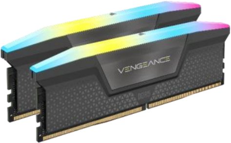 Pamięć Corsair Vengeance RGB, DDR5, 64 GB, 6000MHz, CL40 (CMH64GX5M2D6000Z40)
