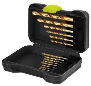 Zestaw wierteł do metalu HSS, 15-częściowy