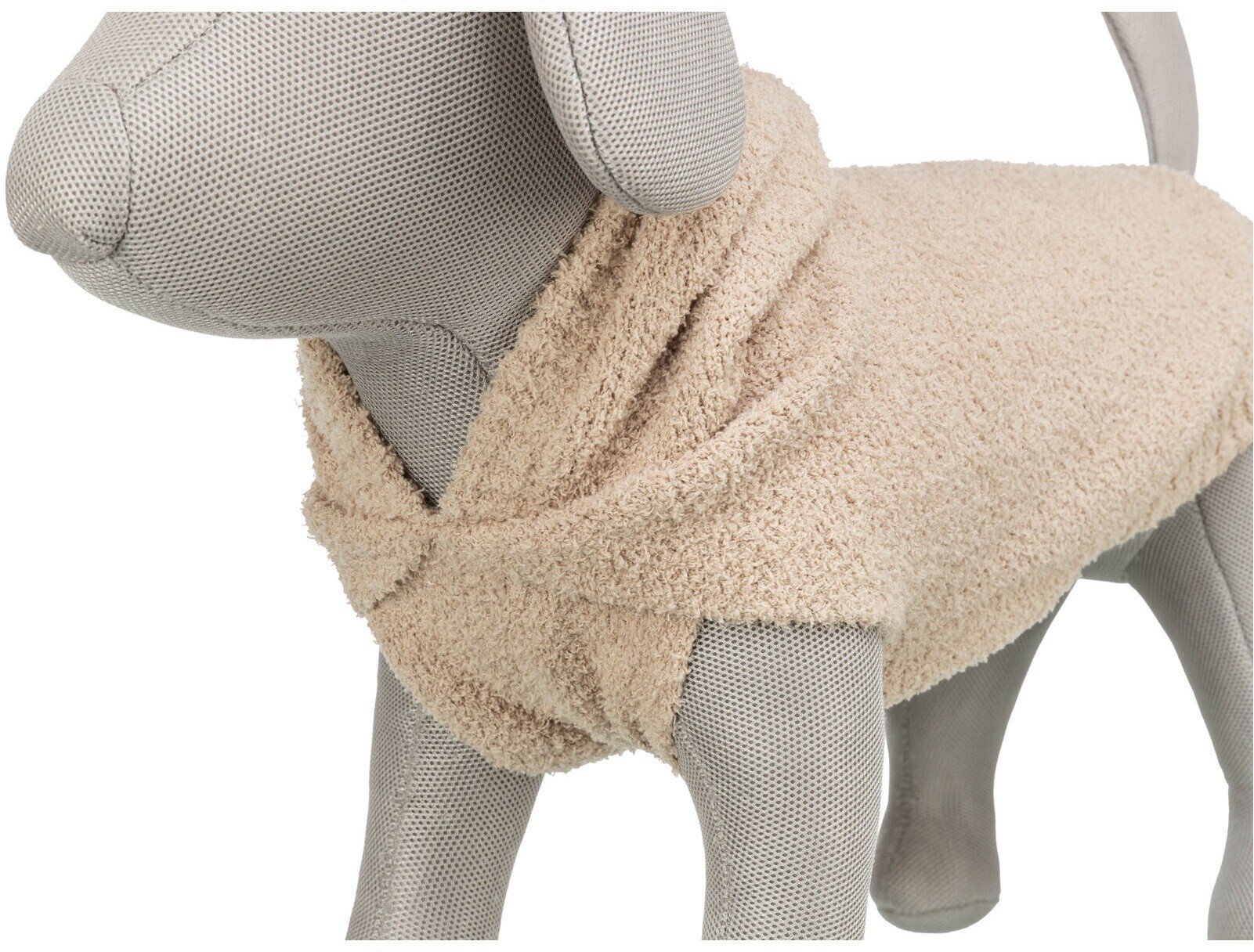 Trixie Carson bluza z kapturem dla psa w kolorze piaskowym M: 45 cm