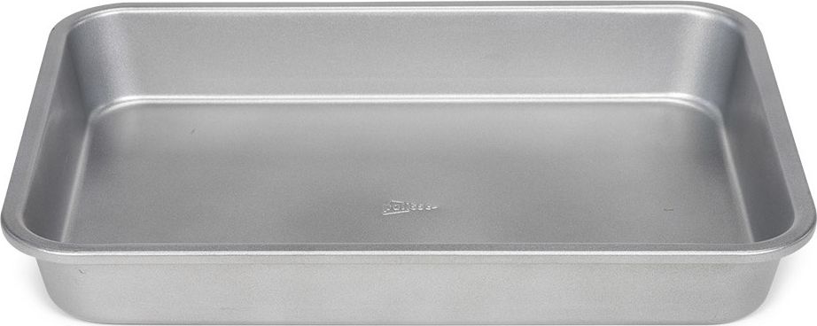 forma do pieczenia i prażenia 35 x 24 cm srebrna stalowa