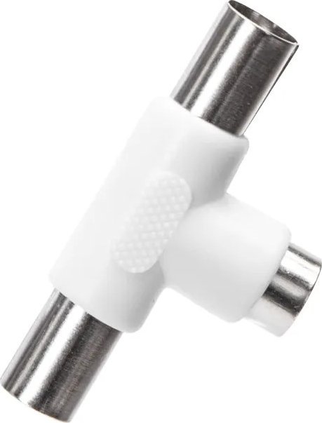 Adapter AV Aigostar Złącze antenowe białe Złącze antenowe białe