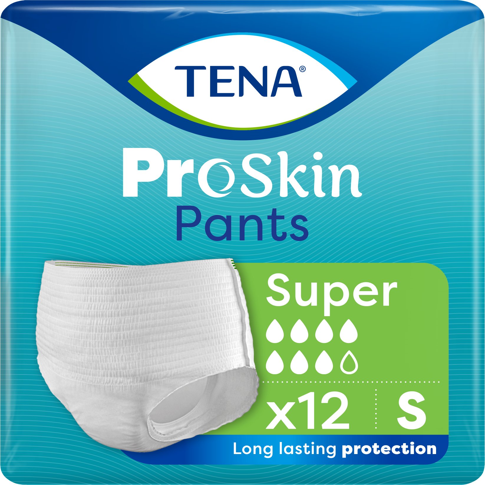 TENA PANTS PROSKIN SUPER S '12 (zielone)