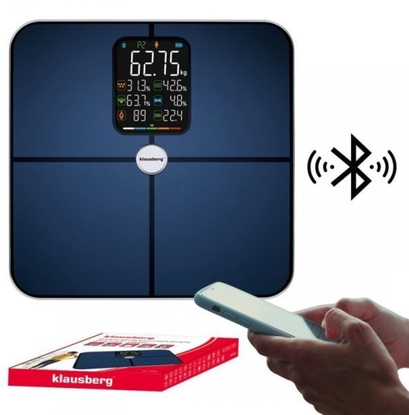 Klausberg ANALITYCZNA WAGA ŁAZIENKOWA SMART IOS ANDROID KB-7940