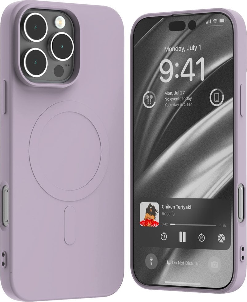 Mercury Mercury MagSafe Semi-Silicone iPhone 16 Pro Max 6,9" liliowy fiolet /lilac purple