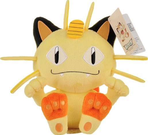 Maskotka pokemon go pluszak zabawka figurki meowth