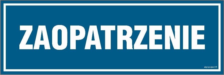 Mój dom Zaopatrzenie - Tabliczka Na Drzwi Lub Do Samochodu Pcv 300 X 100 Pn Płyta 1 Libres Polska Sp Sgp-Pa095_300X100_Fn 5904937437678