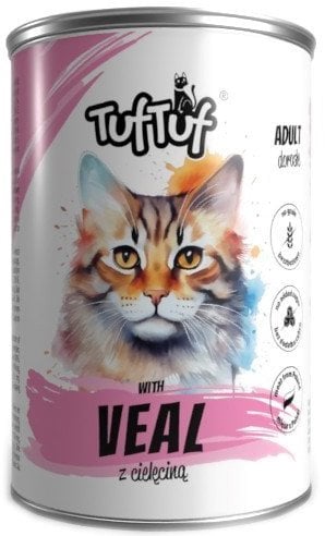 Tuf Tuf Puszka mielonka z cielęciną dla kota 400g