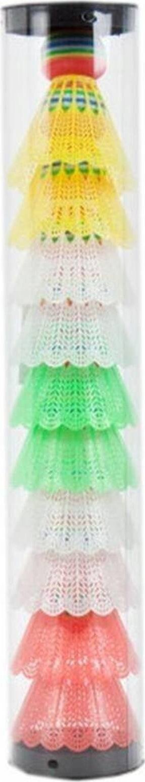 Madej LOTKI DO BADMINTONA MADEJ 073262 KOLOROWE 10 SZTUK MIX