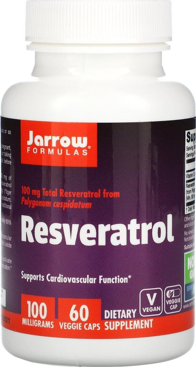 JARROW FORMULAS Resveratrol 100 mg (60 kaps.) Jarrow Formulas
