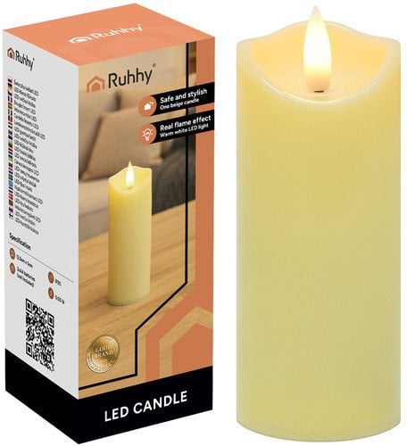 Świeczka/wkład LED 12,5x5cm 1szt. Ruhhy 26484