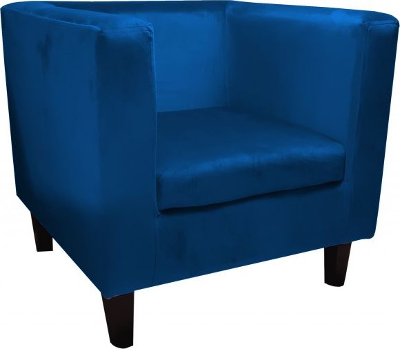 Atos Fotel GRON VELVET granatowy nowoczesny ATOS