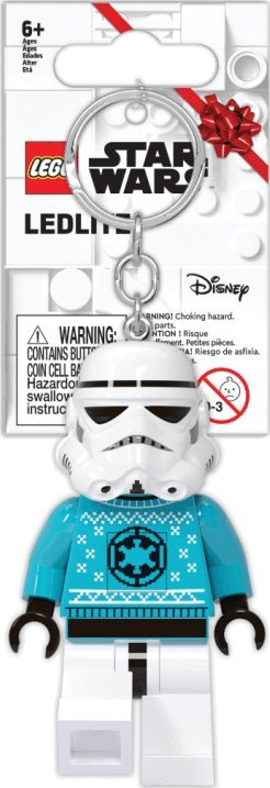 Breloczek LEGO LEGO Star Wars KE174 Świąteczny brelok do kluczy z latarką Stormtrooper