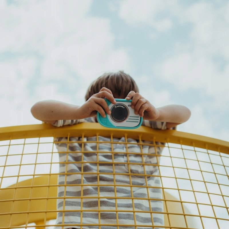 Kidywolf Photo and Video Camera turquoise