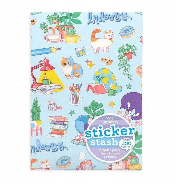 Naklejki z kopertą Domówka 200szt