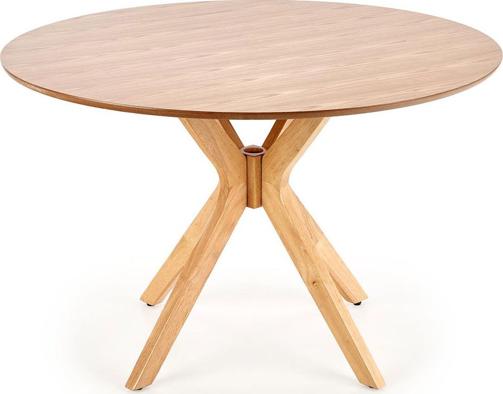 Elior Okrągły stół minimalistyczny Shiva - dąb