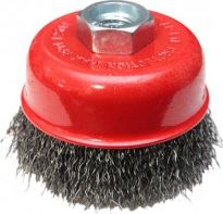 AWTools szczotka doczołowa 65mm M14 drut karbonowy (AW55102)