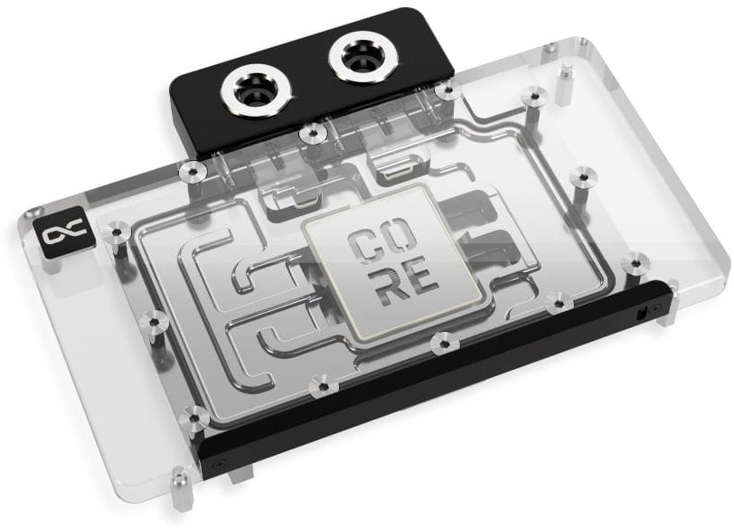 Alphacool Core GeForce RTX 5080 EPIC-X Wasserblock, Backplate - Acryl, schwarz