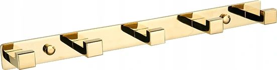 Mexen Uchwyt 5-hakowy złoty