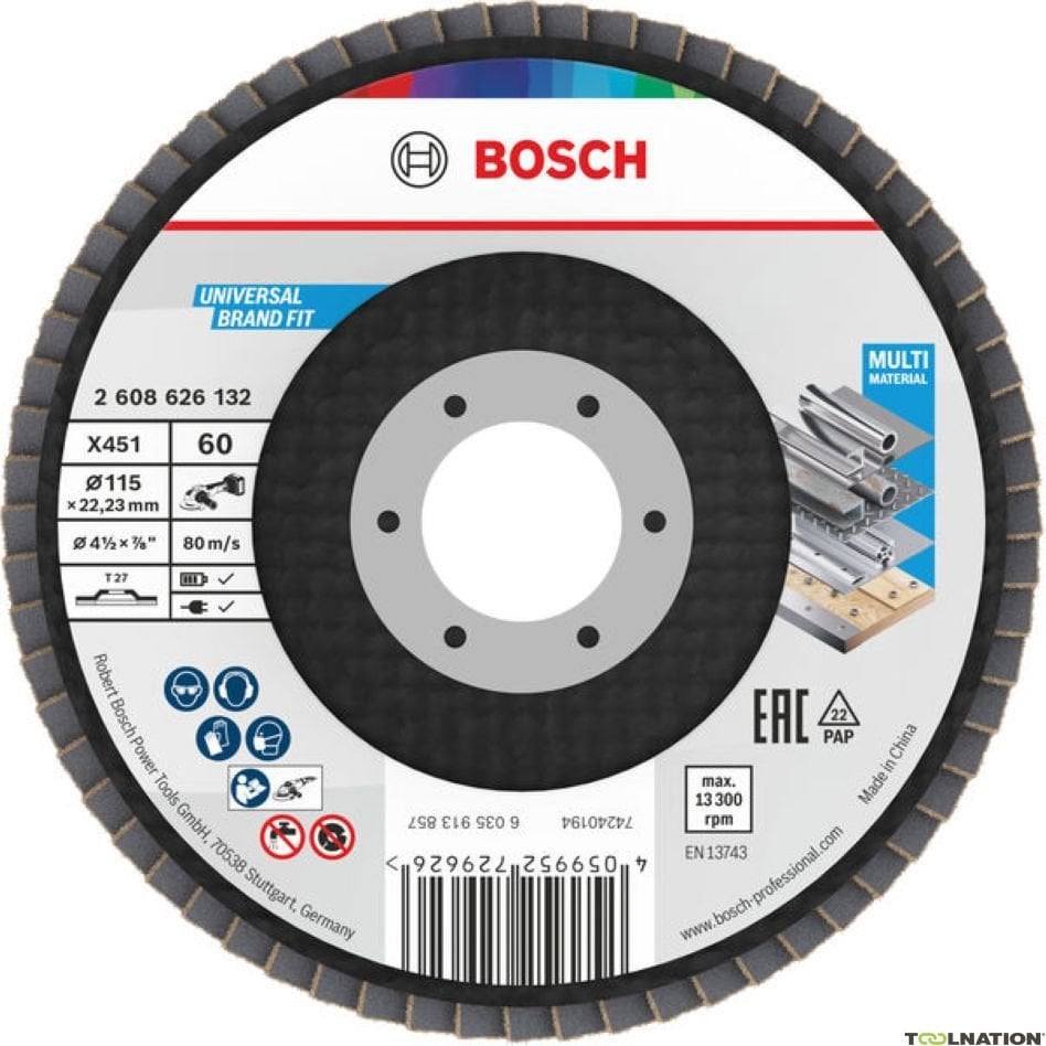 Tarcza listkowa X451 115mm T27 G60