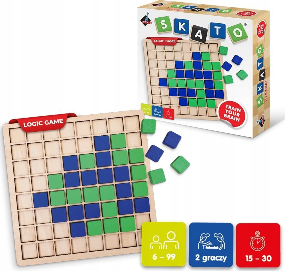 Askato Gra Skato drewniana