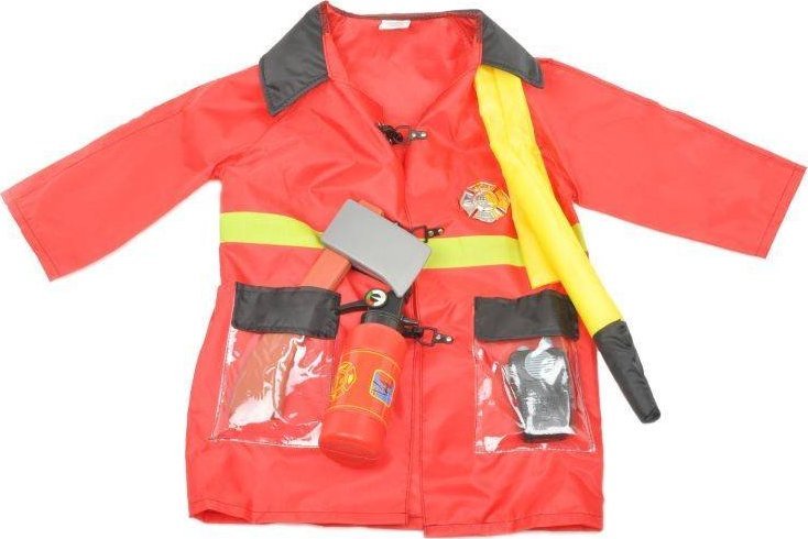 Kombinezon Strażacki Z Akcesoriami Strój małego Strażaka