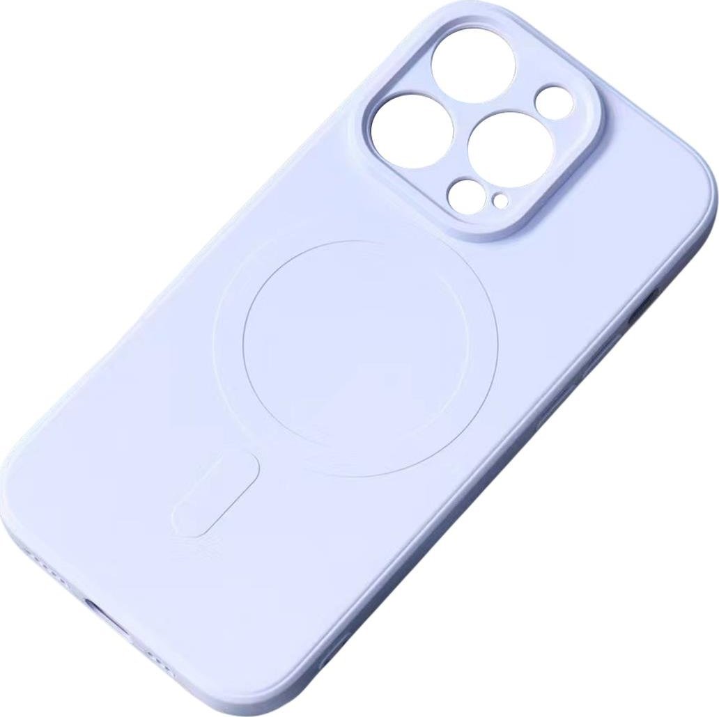 Hurtel Silikonowe etui z MagSafe Silicone Case do iPhone 15 - niebieskie