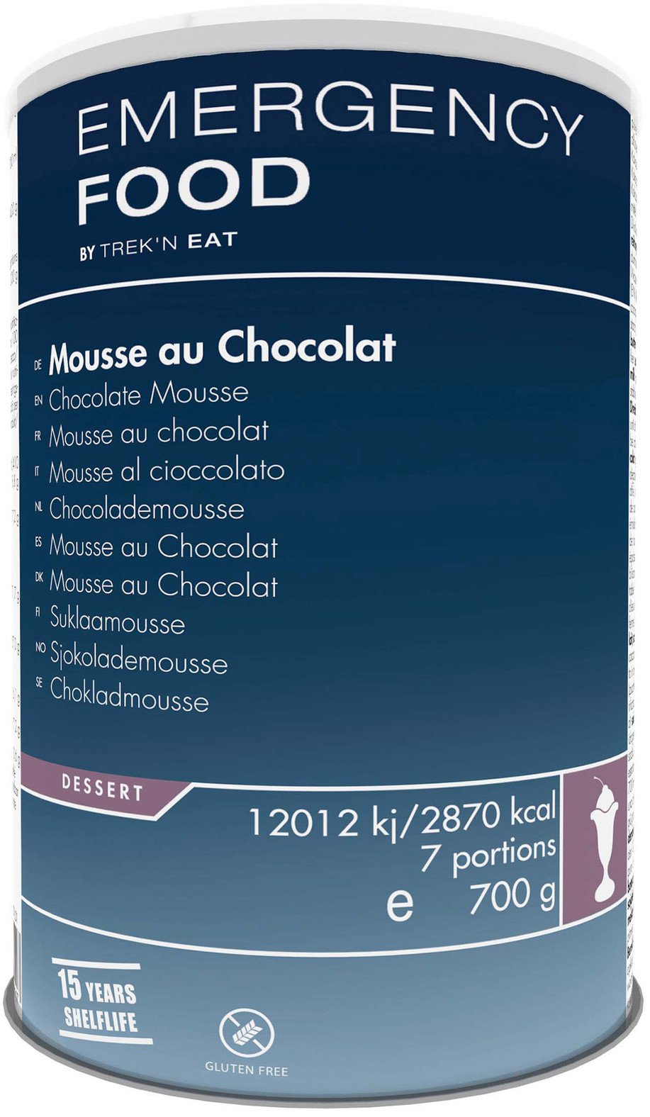 EMERGENCY LINE Mus czekoladowy, 700g [Chocolate Mousse-EL]