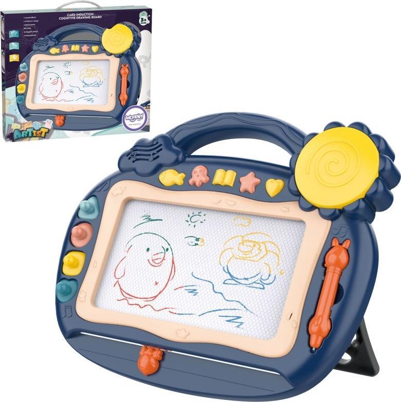 Woopie WOOPIE Znikopis Tablica Magnetyczna Kolorowa Stempelki