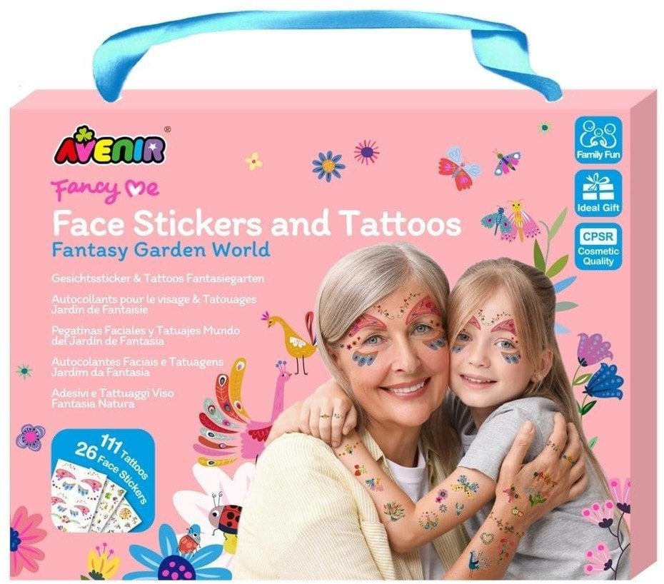 Naklejki do ciała i tatuaże - Ogród