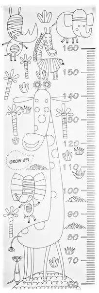 Miarka na ścianę Zwierzęta