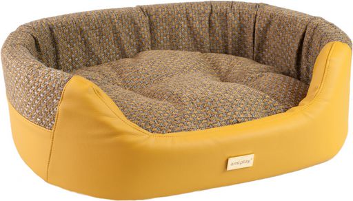 Ami Play Legowisko Elipsa 2 in 1 Morgan L 67[x]x64[y]x22[h] cm Żółty