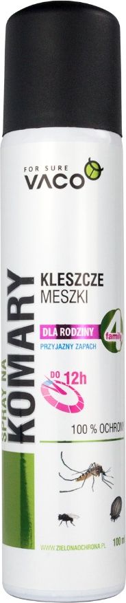 Vaco VACO_Spray na komary kleszcze i meszki 100ml