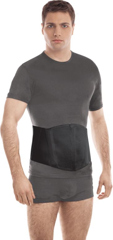 TOROS-GROUP Pas przepuklinowy pępkowy 353 czarny r. 1