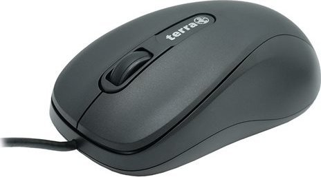Mysz Wortmann AG TERRA Mouse 1500 Corded USB black 3-Tasten, symmetrisch, kabelgebunden, 1,80m