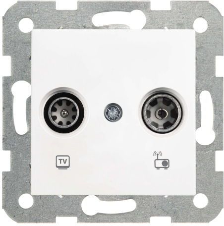 Viko Gniazdo antenowe KARRE RTV końcowe białe (90963621)