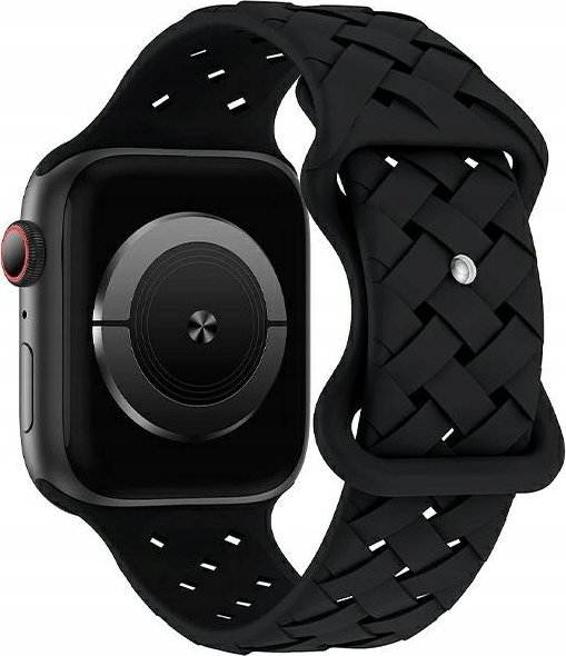 Beline Beline pasek Apple Watch Silicone Woven 38/40/41mm czarny /black box