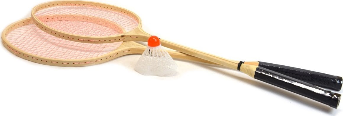 Gazelo Badminton 2 rakietki drewniane + 1 lotka Z9921