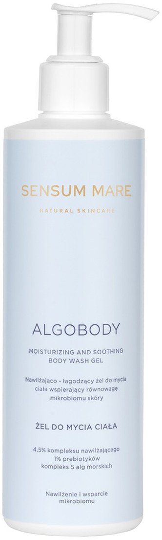 Sensum Mare Algobody nawilżająco-łagodzący Żel do mycia ciała wspierający równowagę mikrobiomu skóry 300ml