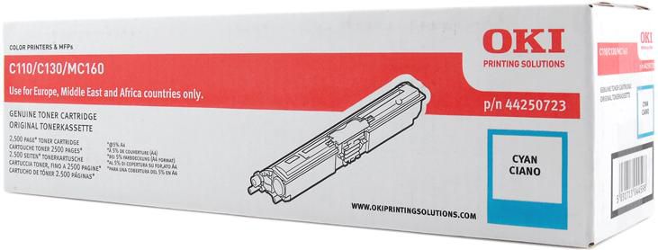 Toner OKI 44250723 Cyan Oryginał (44250723)
